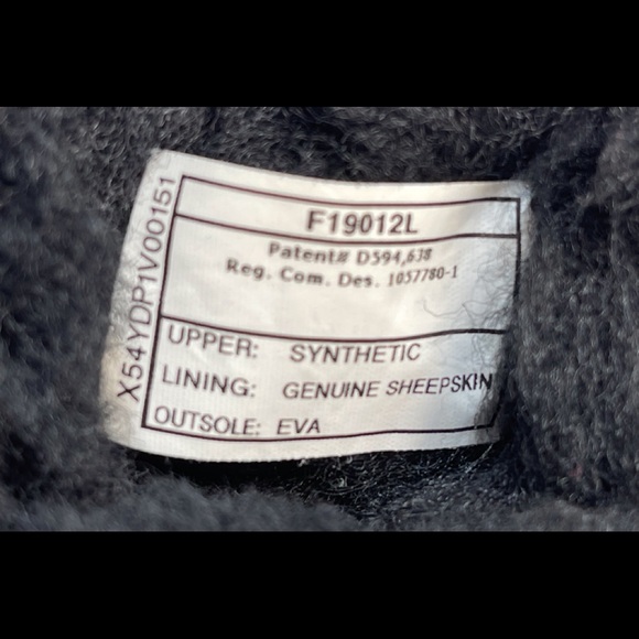 UGG 3161 Classic Short Black Sequin Sparkle Sheepskin Lined Boots Women’s Size 5 - Picture 14 of 14